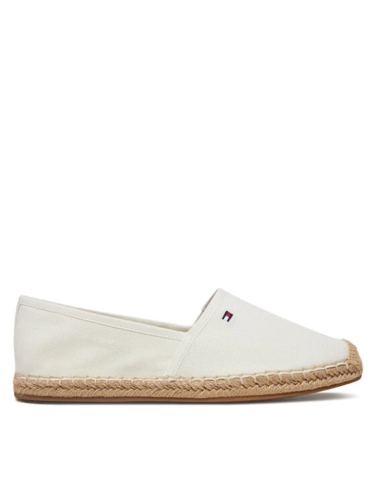Foto del prodotto Tommy Hilfiger Espadrillas Flag Canvas Espadrille FW0FW08541 Écru Crema