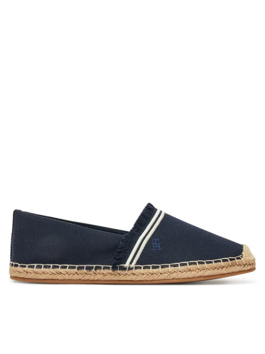 Foto del prodotto Tommy Hilfiger Espadrillas Fringe Canvas Closed Espadrille FW0FW08881 Blu scuro