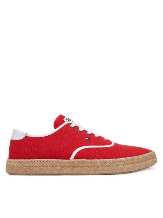 Foto del prodotto Tommy Hilfiger Espadrillas Th Hi Vulc Core Jutte Canvas FM0FM05872 Rosso