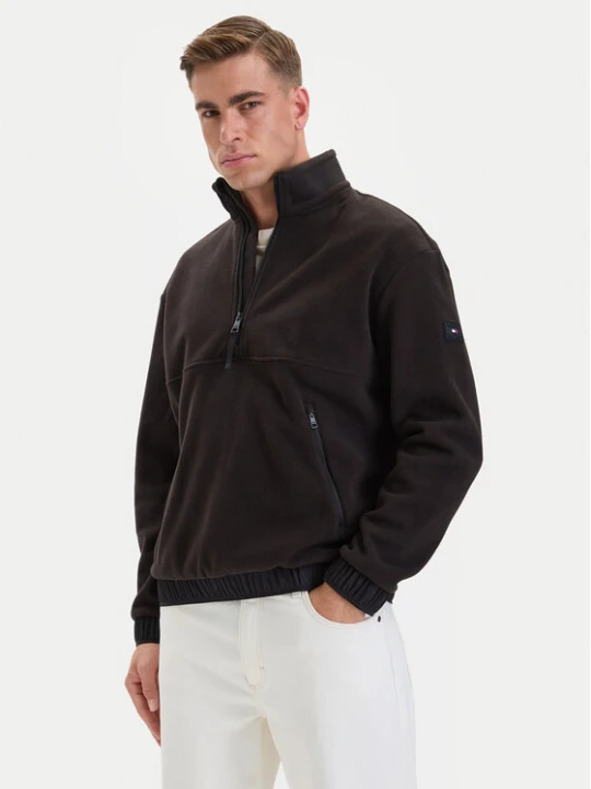 Foto del prodotto Tommy Hilfiger Felpa di pile MW0MW44679 Nero Regular Fit