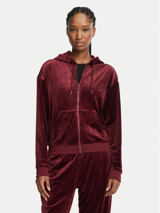 Foto del prodotto Tommy Hilfiger Felpa UW0UW06706 Bordeaux Regular Fit