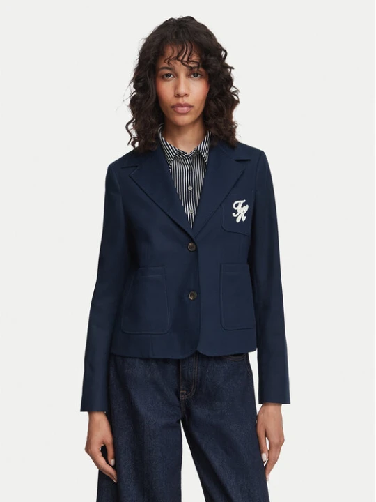 Foto del prodotto Tommy Hilfiger Giacca da abito Dressing WW0WW50146 Blu scuro Regular Fit