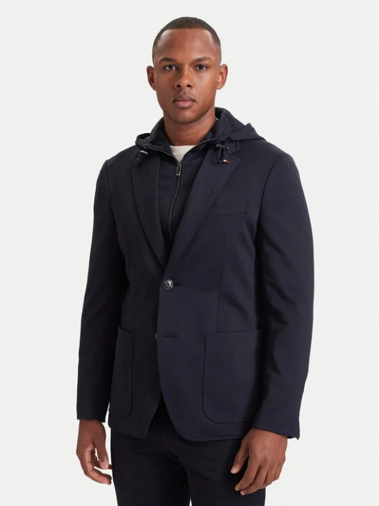 Foto del prodotto Tommy Hilfiger Giacca da abito MW0MW44737 Blu scuro Regular Fit