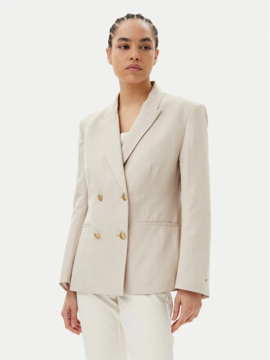 Foto del prodotto Tommy Hilfiger Giacca da abito WW0WW45466 Beige Regular Fit