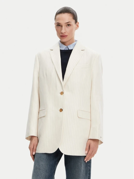 Foto del prodotto Tommy Hilfiger Giacca da abito WW0WW46167 Beige Relaxed Fit