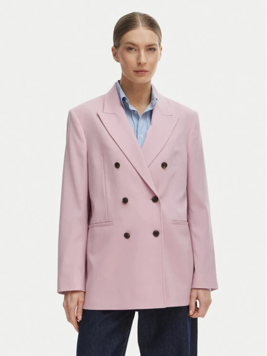 Foto del prodotto Tommy Hilfiger Giacca da abito WW0WW50784 Rosa Relaxed Fit