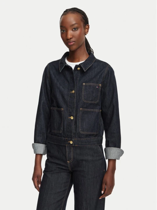 Foto del prodotto Tommy Hilfiger Giacca di jeans Lady WW0WW50002 Blu scuro Regular Fit