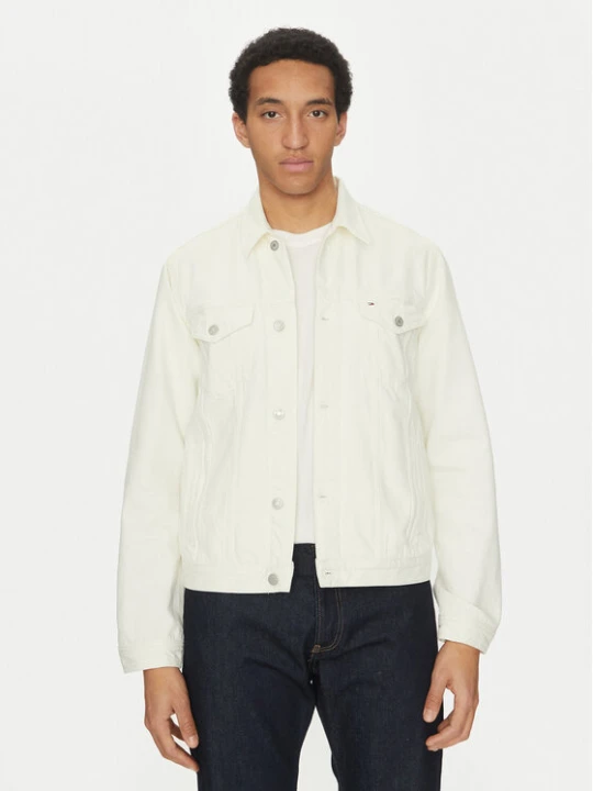 Foto del prodotto Tommy Hilfiger Giacca di jeans MW0MW39212 Écru Regular Fit Crema