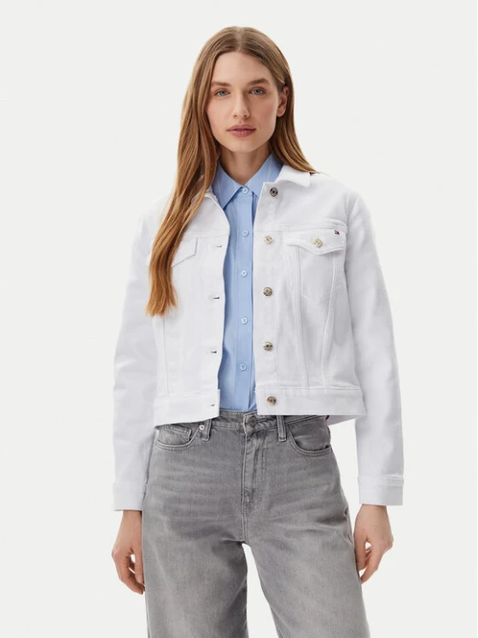 Foto del prodotto Tommy Hilfiger Giacca di jeans WW0WW44374 Bianco Regular Fit