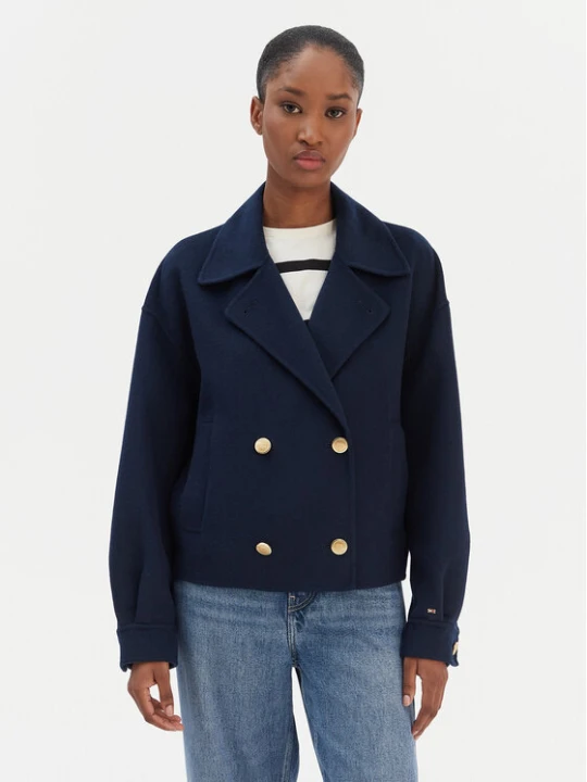 Foto del prodotto Tommy Hilfiger Giacca di transizione WW0WW47759 Blu scuro Relaxed Fit