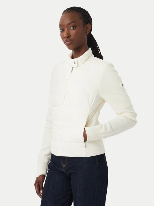 Foto del prodotto Tommy Hilfiger Giacca di transizione WW0WW51095 Crema Regular Fit