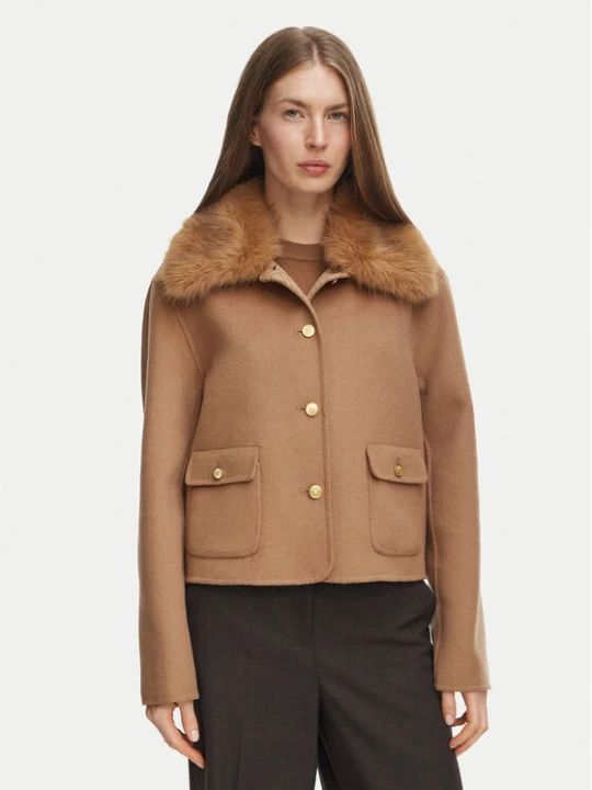 Foto del prodotto Tommy Hilfiger Giacca di transizione WW0WW52914 Marrone chiaro Regular Fit