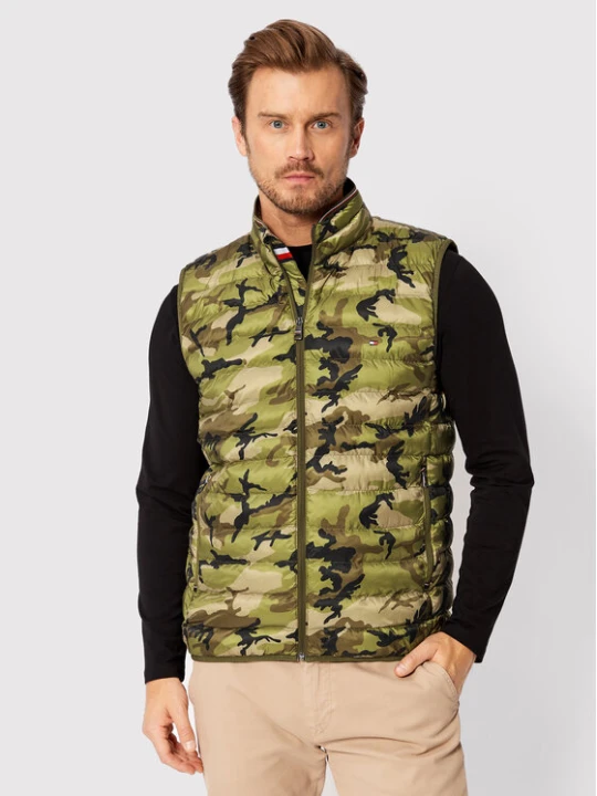 Foto del prodotto Tommy Hilfiger Gilet MW0MW18762 Verde Regular Fit