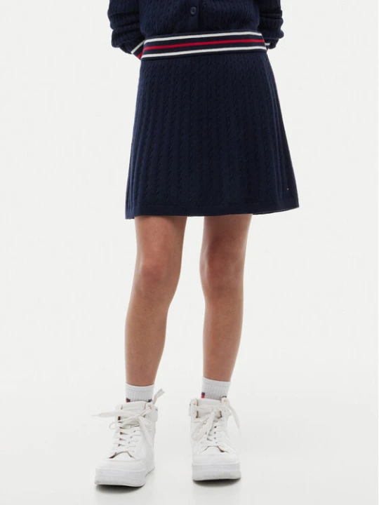 Foto del prodotto Tommy Hilfiger Gonna KG0KG09508 Blu scuro Regular Fit