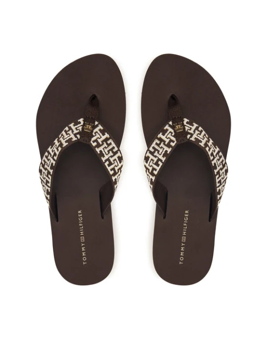 Foto del prodotto Tommy Hilfiger Infradito Corportate Sandal FW0FW09610 Marrone