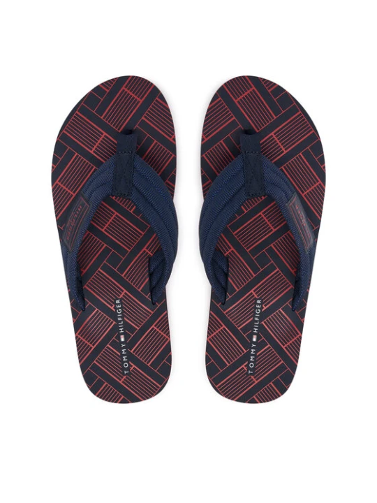 Foto del prodotto Tommy Hilfiger Infradito Flag Patch Beach FM0FM06004 Blu scuro