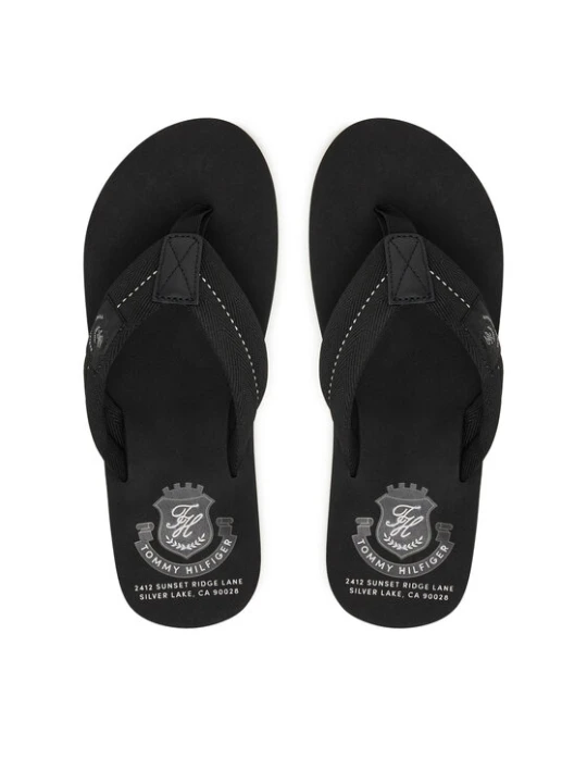 Foto del prodotto Tommy Hilfiger Infradito Patch Hilfiger Beach Sandal FM0FM05804 Nero