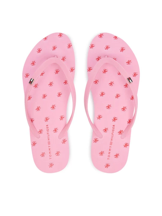 Foto del prodotto Tommy Hilfiger Infradito Repeat Logo Platform FW0FW09199 Rosa