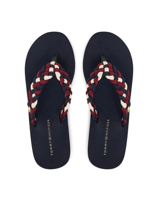 Foto del prodotto Tommy Hilfiger Infradito Th Wedge Braided Summer Sandal FW0FW09198 Multicolore