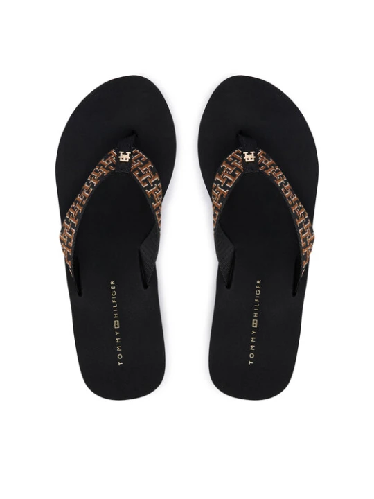 Foto del prodotto Tommy Hilfiger Infradito Wedge Summer Sandal Mono FW0FW09698 Nero