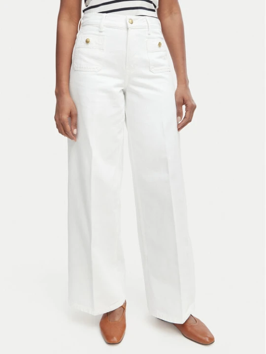 Foto del prodotto Tommy Hilfiger Jeans 70s WW0WW48576 Bianco Wide Leg