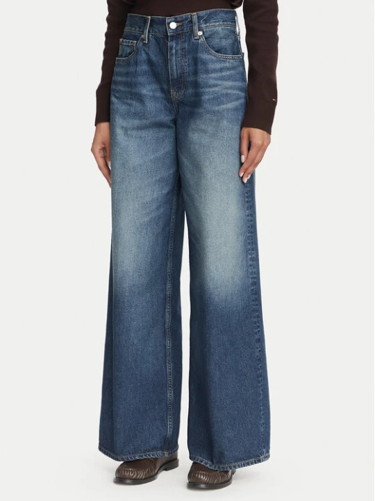 Foto del prodotto Tommy Hilfiger Jeans Indie WW0WW48567 Blu Wide Leg