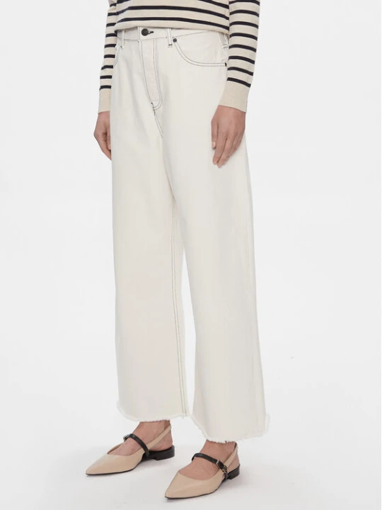 Foto del prodotto Tommy Hilfiger Jeans WW0WW40643 Écru Slouchy Fit Crema