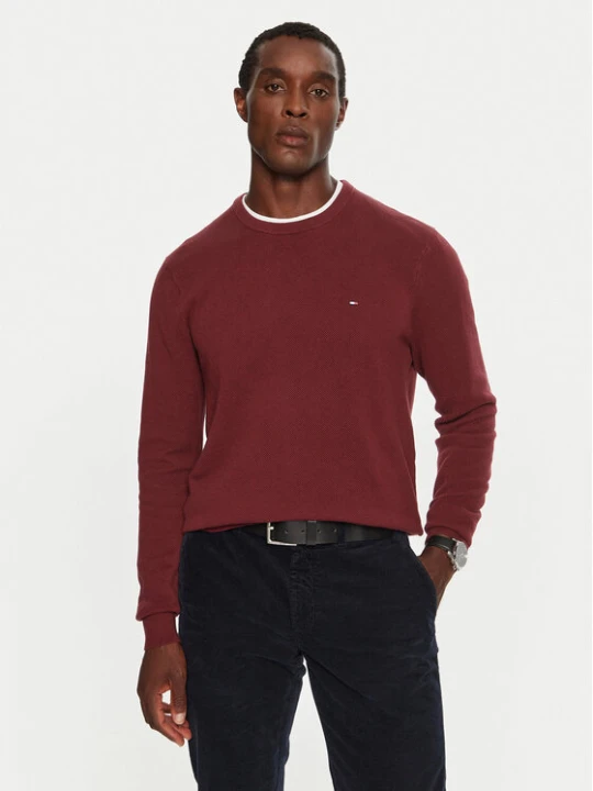 Foto del prodotto Tommy Hilfiger Maglione MW0MW36347 Bordeaux Regular Fit