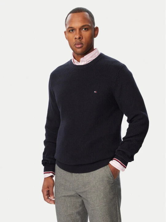 Foto del prodotto Tommy Hilfiger Maglione MW0MW41516 Blu scuro Regular Fit