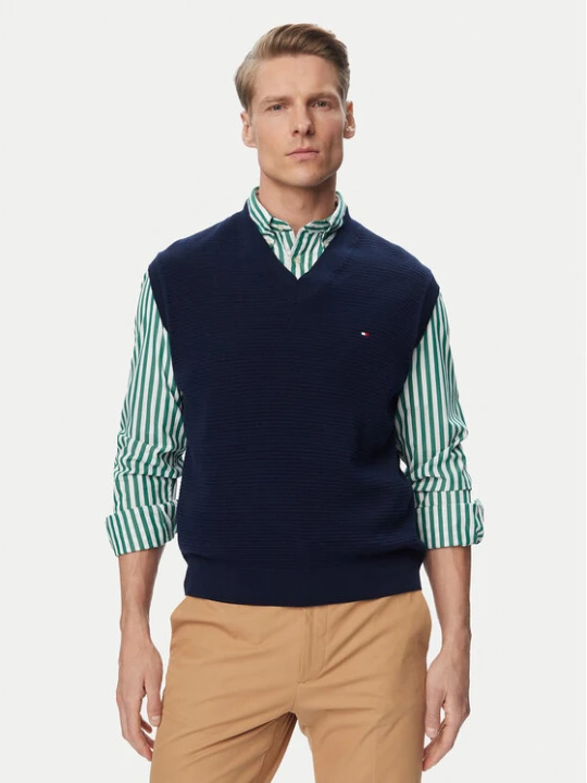 Foto del prodotto Tommy Hilfiger Maglione MW0MW43244 Blu scuro Regular Fit