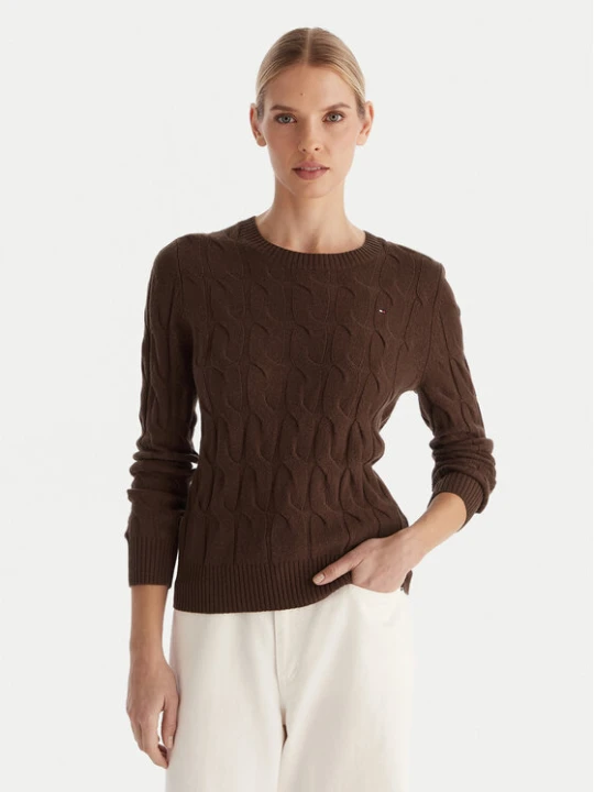 Foto del prodotto Tommy Hilfiger Maglione WW0WW43586 Marrone Regular Fit