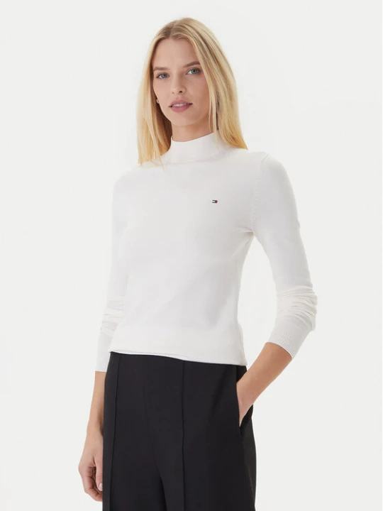 Foto del prodotto Tommy Hilfiger Maglione WW0WW47462 Écru Regular Fit Crema
