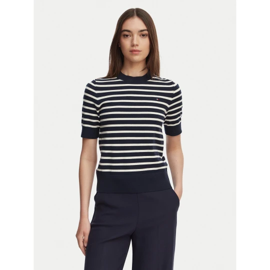 Foto del prodotto Tommy Hilfiger Maglione WW0WW49705 Blu scuro Slim Fit
