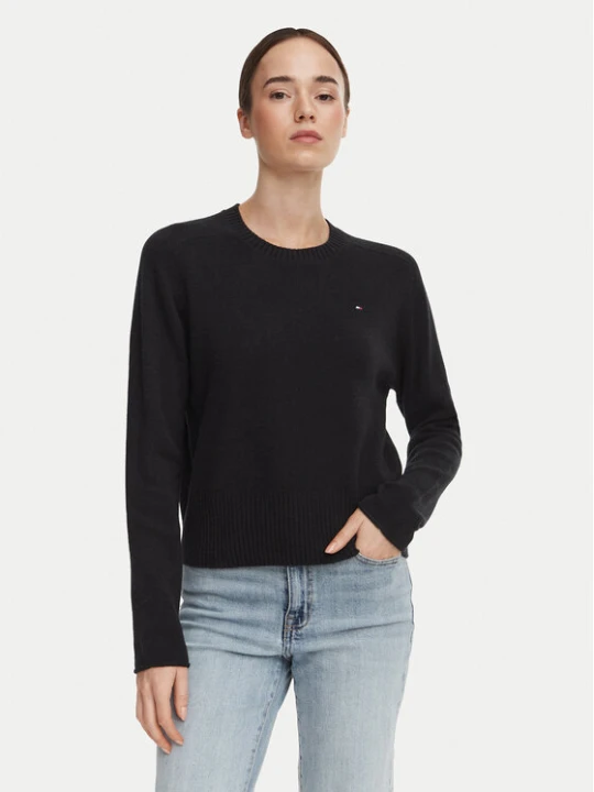 Foto del prodotto Tommy Hilfiger Maglione WW0WW51432 Nero Regular Fit