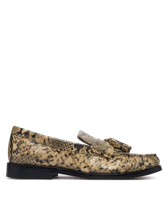 Foto del prodotto Tommy Hilfiger Mocassini Th Loafer Tassel Snake FW0FW09500 Beige