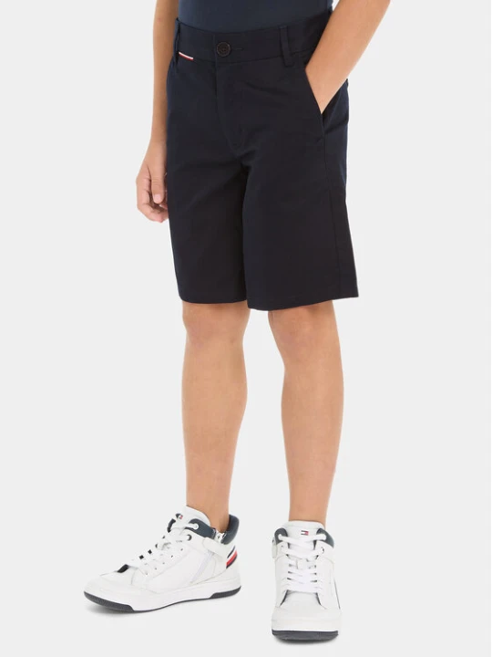 Foto del prodotto Tommy Hilfiger Pantaloncini di tessuto 1985 KB0KB08704 Blu scuro Regular Fit