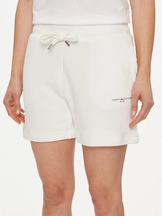 Foto del prodotto Tommy Hilfiger Pantaloncini sportivi 1985 WW0WW38348 Écru Crema