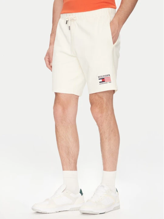 Foto del prodotto Tommy Hilfiger Pantaloncini sportivi American MW0MW39862 Écru Regular Fit Crema