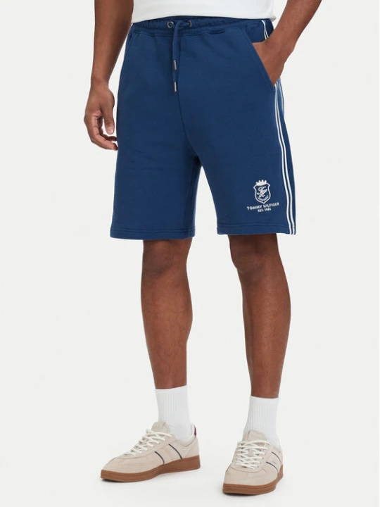 Foto del prodotto Tommy Hilfiger Pantaloncini sportivi Crest Embroidery MW0MW42878 Blu Relaxed Fit