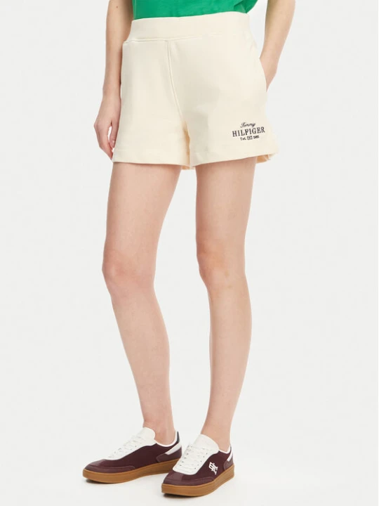 Foto del prodotto Tommy Hilfiger Pantaloncini sportivi WW0WW45518 Beige Regular Fit