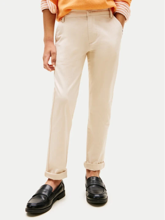 Foto del prodotto Tommy Hilfiger Pantaloni di tessuto KB0KB09638 Beige Regular Fit