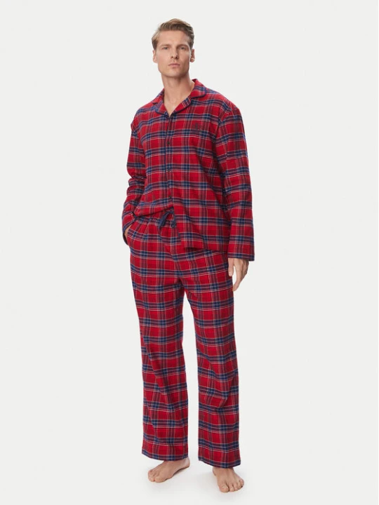 Foto del prodotto Tommy Hilfiger Pigiama UM0UM03659 Rosso Relaxed Fit