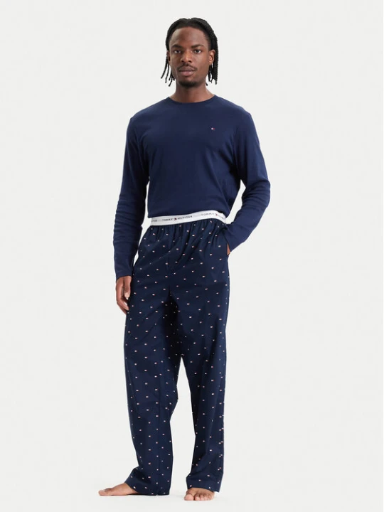 Foto del prodotto Tommy Hilfiger Pigiama UM0UM03999 Blu scuro Regular Fit