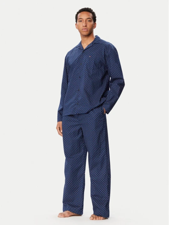 Foto del prodotto Tommy Hilfiger Pigiama UM0UM04026 Blu scuro Relaxed Fit