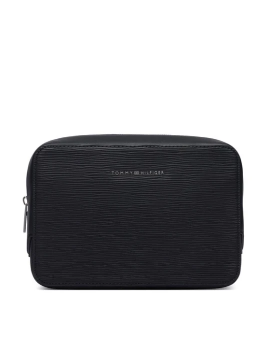 Foto del prodotto Tommy Hilfiger Pochette per cosmetici Th Business Saffiano Washbag AM0AM14803 Nero