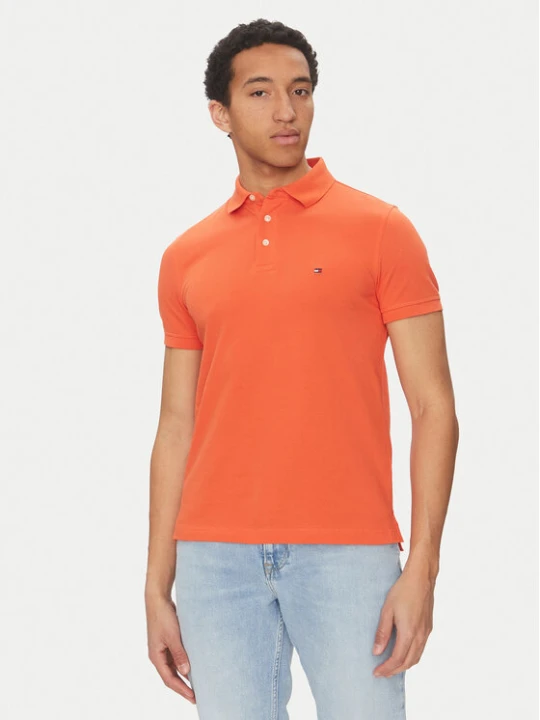 Foto del prodotto Tommy Hilfiger Polo 1985 MW0MW17771 Arancione Slim Fit