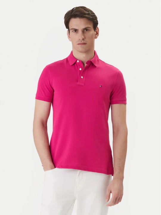 Foto del prodotto Tommy Hilfiger Polo 1985 MW0MW17771 Rosa Slim Fit