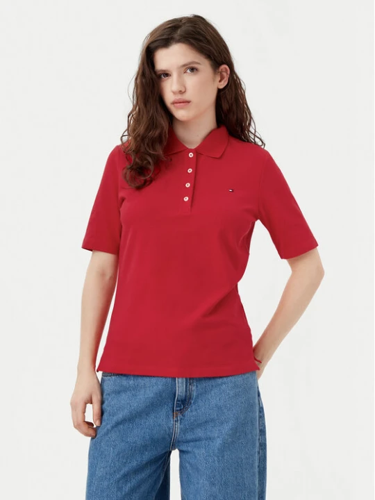 Foto del prodotto Tommy Hilfiger Polo 1985 WW0WW43224 Rosso Regular Fit