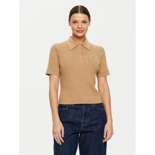 Foto del prodotto Tommy Hilfiger Polo WW0WW43957 Beige Regular Fit