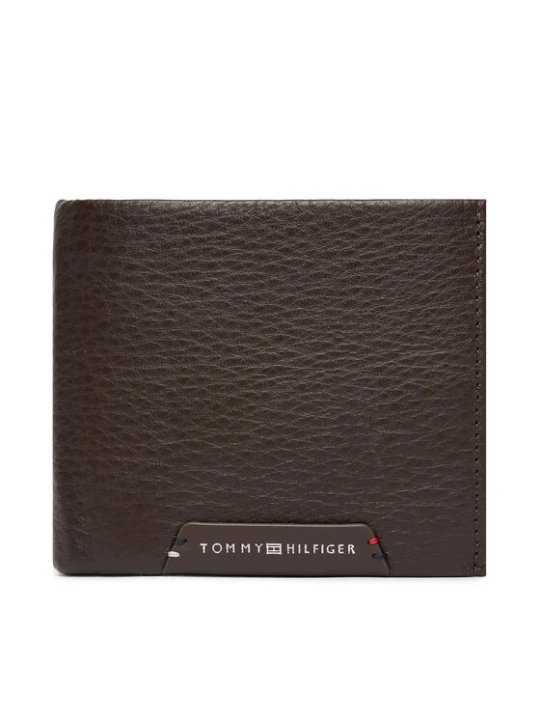 Foto del prodotto Tommy Hilfiger Portafoglio Th Corp Cc Flap And Coin AM0AM14780 Marrone scuro